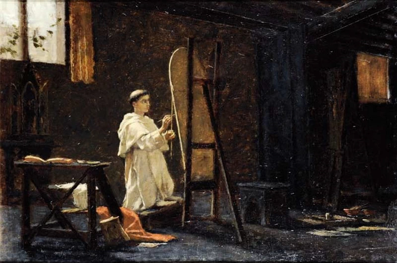  64-Francesco Filippini-La cella del Beato Angelico 